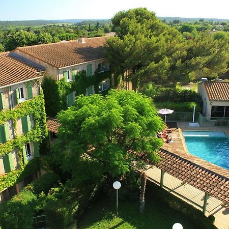 Logis Hotel Restaurant Uzes Pont Du Gard Exterior photo