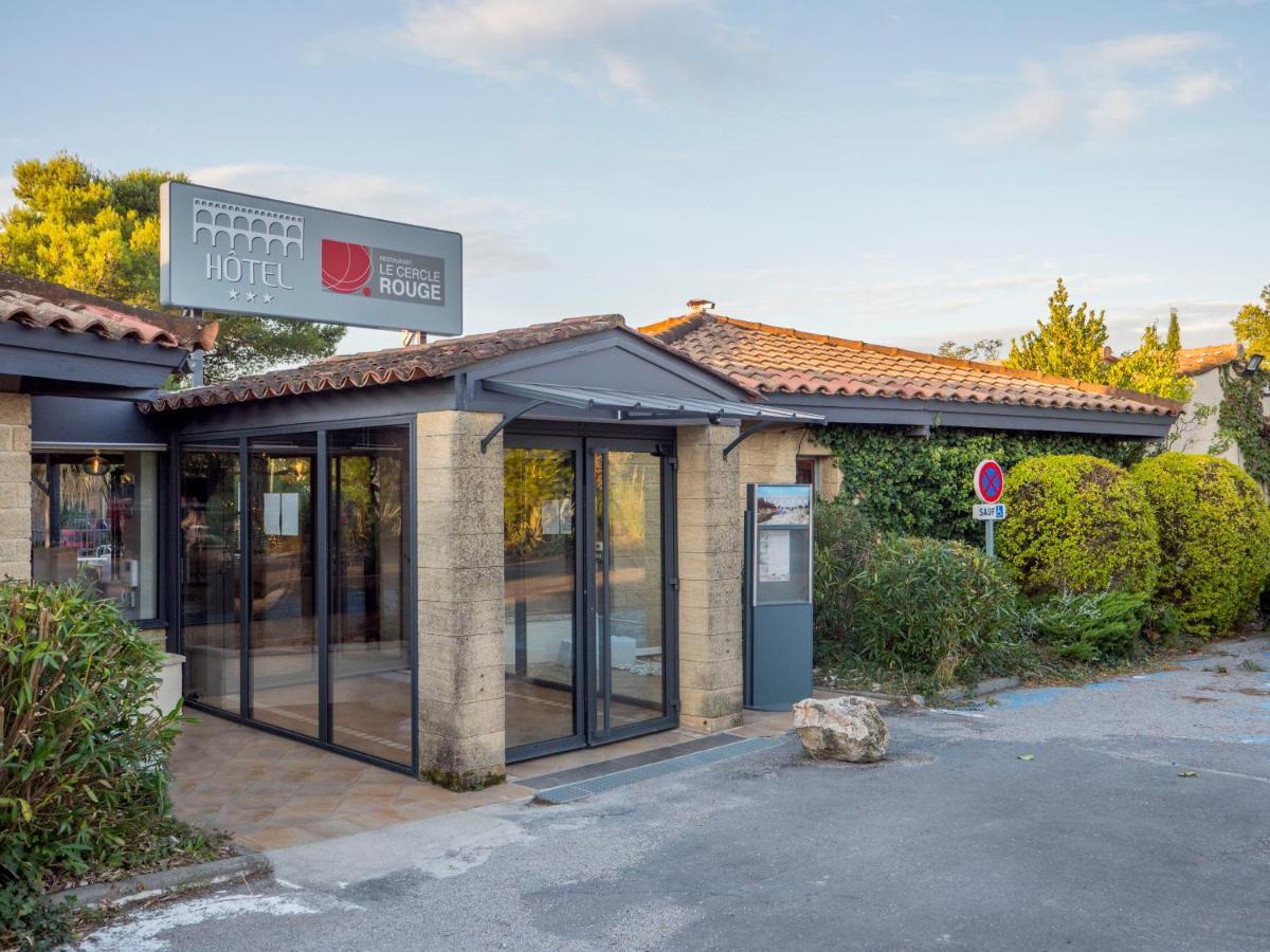 Logis Hotel Restaurant Uzes Pont Du Gard Exterior photo